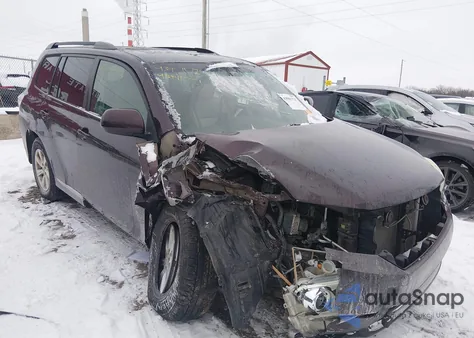 2011 Toyota Highlander Se V6 из США, поврежденный, VIN 5TDBK3EH5BS076493